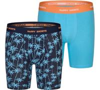 HAPPY SHORTS Langer Boxer Herren mehrfarbig, L