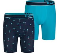 Happy Shorts 2er-Set: Boxershorts in Dunkelblau - 17% | Größe M | Herren Waesche