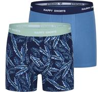 Happy Shorts 2er oder 3er Pack Herren Boxershorts, Trunks, Jerseys Farbwahl, Grösse:M, Farbe:2er Pack D05