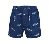 HAPPY SHORTS Boxer Herren blau, L