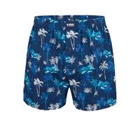 HAPPY SHORTS Boxer Herren blau, M