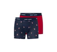 HAPPY SHORTS Boxershorts im 2er-Pack Herren marine, XXL