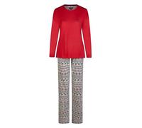 Happy Shorts Damen Pyjama Schlafanzug Homewear Sleepwear Xmas Rentier, Farbe:Rentier - Reindeer, Grösse:M