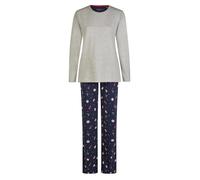 Happy Shorts Damen Pyjama Schlafanzug Homewear Xmas Weihnachtsmotive, Farbe:Weihnachtsmotive - Christmas Motifs, Grösse:L