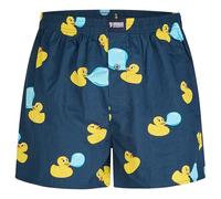 Happy Shorts Herren American Boxer Boxershorts Entlein 'New FIT', Farbe:Entlein - Duckling, Grösse:M