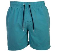 Happy Shorts Herren Badeshorts Strandshorts Shorts solid mid Blue S - XXL, Grösse:M - 5-50, Farbe:blau