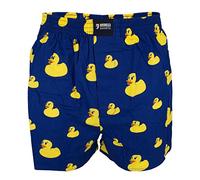Happy Shorts Herren Web-Boxershorts - American Boxershorts Ente M
