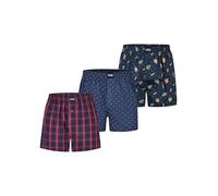 Happy Shorts Herren Boxershorts Christmas 3-Pack hs-1194-6016-6037 - Größe L