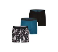 Happy Shorts Herren Retro Boxer 3-Pack Jersey - Camouflage - Dragonfly - Größe XL