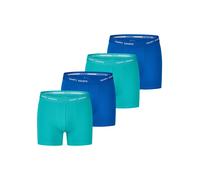 Happy Shorts Herren Retro Boxer Neon 4-Pack Retroshorts, Vintage Boxer, L
