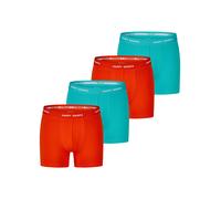 Happy Shorts Herren Retro Boxer Neon 4-Pack Retroshorts, Vintage Boxer, XL