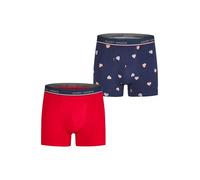 Happy Shorts Herren Retro Pants 2-Pack Oktoberfest - Gingerbread Heart - Größe L