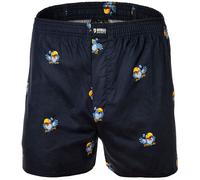 HAPPY SHORTS Happy Shorts Herren Webboxershorts - American Style, Baumwolle, gemustert (HS-Boxer-Web) M Bird