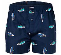 HAPPY SHORTS Boxer Herren blau, M
