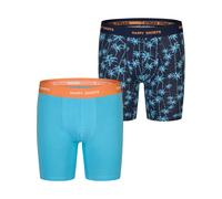HAPPY SHORTS Langer Boxer Herren mehrfarbig, XXL