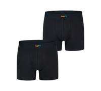 HAPPY SHORTS Retro Boxer Herren schwarz, XXL