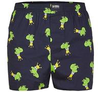 Happy Shorts Webboxer Herren Boxer Motiv Boxershorts lustig Farbwahl, Farbe:Design 19, Grösse:XL