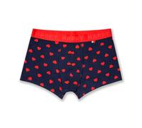 Happy Socks 1-Pack Hearts Baumwolle Trunks Herren Marine Rot M