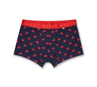 Happy Socks 1-Pack Hearts Baumwolle Trunks Herren Marine Rot M