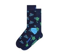 Happy Socks 2-Pack Bike & Big Luck Socks Fahrrad Socke Kleeblatt lustige Socken Geschenk (DE/NL/SE/PL, Numerisch, 41, 46, Regular, Regular, Mehrfarbig)