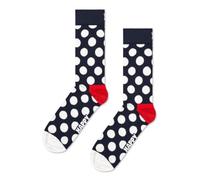 Happy Socks Unisex Socken, 2er Pack - Classic Crew, Organic Cotton, Farbmix Big Dot 36-40
