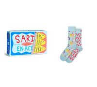Happy Socks Unisex Socken, 2er Pack - Geschenkbox, Farbmix Sardines 36-40