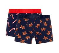 Happy Socks 2er-Pack Geschenkset Lebkuchen-Short-Boxershorts