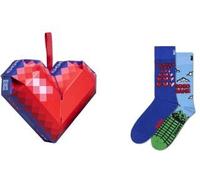 Happy socks 2P Good Game Gift Set Blau Muster Baumwolle Gr 36/40