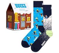 Happy socks 2P Skiing Chalet Gift Set Mixed Gr 36/40
