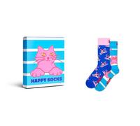 Happy Socks 3-Pack Mixed Cat Gift Set Baumwolle