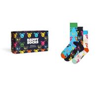 Happy Socks 3-Pack Mixed Dog Socks Gift Set 36-40