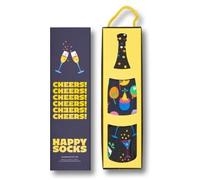 Happy socks 3P Celebration Socks Gift Box Schwarz gemustert Baumwolle Gr 36/40