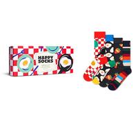 Happy Socks 4-Pack Food Gift Set Baumwolle Socken Unisex Rot 36-40
