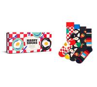 Happy Socks 4-Pack Food Gift Set Baumwolle Socken Unisex Rot 36-40