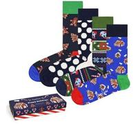 Happy socks 4P Gingerbread Cookies Gift Box Mixed Baumwolle Gr 41/46
