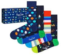 Happy socks 4P Navy Gift Box 650 Blau Gr 41/46