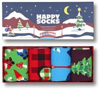 Happy socks 4P Santas Workshop Socks Gift Set Mixed Baumwolle Gr 41/46