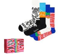 Happy socks 4P WWF Gift Box Mixed Baumwolle Gr 36/40