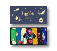 Happy Socks 7 Days A Week Socks Gift Set 7-Pack Unisex Geschenksocken Mehrfarbig, Gr. 36-40 EU