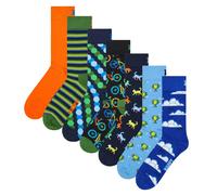 Happy Socks 7er Pack Unisex Socken - Geschenkbox, gemischte Farben Seven Days Socks 41-46