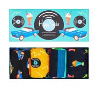 Happy Socks At The Diner Socks Gift Set 4-Pack Unisex Geschenksocken Mehrfarbig, Gr. 36-40 EU