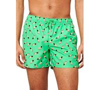 Happy Socks Badeshorts in Grün - Größe M | Herren Bademode Sport