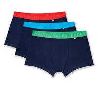 Happy Socks Herren Boxershorts Solid Navy 3er Pack M