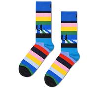 Happy Socks Herren und Damen The Beatles Abbey Road Crossing 2019 Baumwolle Socken Packung mit 1 Gemischt 36-40