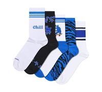 Happy Socks Bestickte Crew-Socken für Herren und Damen, 36-40 & 41-46