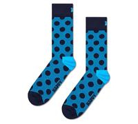 Happy Socks Big Dot Socken blau/schwarz - 36-40