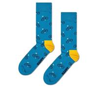 Happy Socks Bike Sock Fahrrad Socke 36-40, Blau