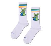 happy socks - Bong Bunny Sneaker Sock Weiß - Gr. - 38