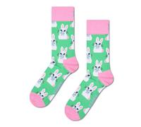 Happy Socks Bunny Baumwolle Socken Damen Herren Hellgrün 41-46