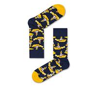 Happy Socks Bunte Socken aus Baumwolle, limitierte Auflage, für Damen und Herren, in Zusammenarbeit mit Prominenten Gr. 76/81 EU, Gelber U-Boot